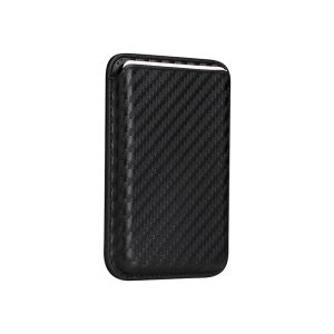 ZHUOHUAN | Saffiano Leather Leopard Print Carbon Fiber For Magsafe Wallet Strong Magnetic Card Holder Case For iPhone 17 16 15 14 13 12 Pro