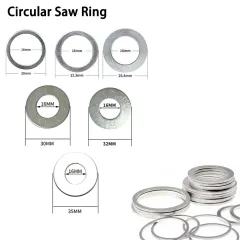 10-Pack Saw Blade Reducing Ring Washers – 32mm OD X 30mm ID, Circular Saw Conversion Rings, Metal Adapter For Cutting Discs (16-32mm Range)