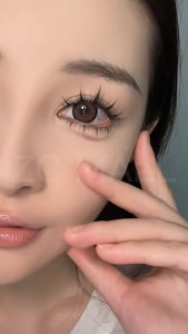 Trilogi si pemalas 10-13MM Kapasitas besar 10 baris eyelash bulu mata palsu 3D Natural Douyin Look Anime Bulumata Palsu Trilogy