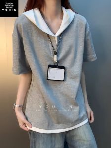 YOULIN | Couple Hooded Short Sleeve T-shirt