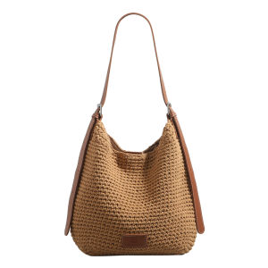 URCDN RDALVO | Retro Woven Summer Tote Large Capacity