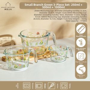 MODERN SWEETHOME | Heat-Resistant Glass Measuring Cup With Scale