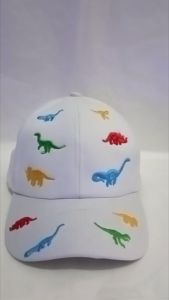 Promo Termurah Topi anak bordir dino lucu premium laki laki perempuan umur 2-10tahun