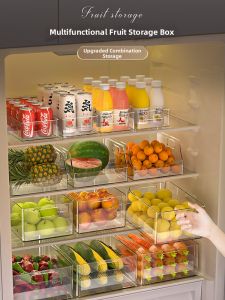 Kaman | Transparent Food Specific Preservation Box Kitchen Organizer Storage Box
