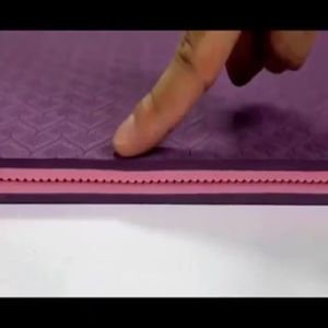 TPE yoga mat 6mm Anti-slip Sports Fitness Mat Anti-Slip Exercise Mat Aerobic Home Workout Gym Exercise