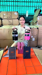 Túi Nteacup đựng bình nước dung tích 1500ml - 2000ml kích thước 12x13x23cm
