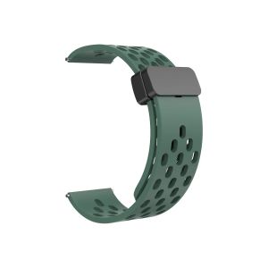 Silicone Strap For Amazfit Active Max Folding Magnetic Buckle Correa For Amazfit Active Max Replacement Accessories Bracelet