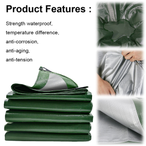 Tarp Waterproof Multi Purpose Tarp Cover Sunscreen All Purpose Tarp Cover 6x10/10x13/13x16 Feet Thick Poly Tarp Cover
