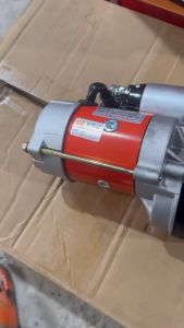 Đề xe công nông 12 răng 12V 1332 158D cổ 74 mõm ngược tâm tai bắt 112 phi răng 42 lắp cho đầu nổ và ô tô đề cong