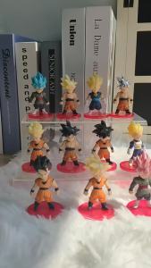 TOPTOY | Dragon Ball Z Super Saiyan Son Goku Anime Figure Son Gohan Vegeta Broly Piccolo Majin Buu Set Action Figurine Model Gifts Toy