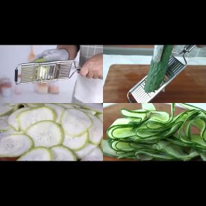 Dụng Cụ Bào Rau Củ Quả Đa Năng 4 Lưỡi Inox Tháo Lắp Nhanh