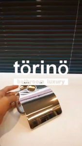 torino Premium Bathroom Accessories Stainless Steel 304 Tissue Holder Q3P Series Pemegang Tisu 纸巾架