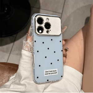 ZHOUJIANG | Dotted Minimalist Glamorous Creative iPhone Case