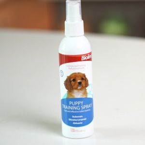 Bioline 120ml Pet Inducer Dog Potty Toilet Training Urinary Positioning Spray Induce Defecation Dog Training Toilet Inducer 狗狗定位排便诱导剂 幼犬训导剂 排便诱导剂