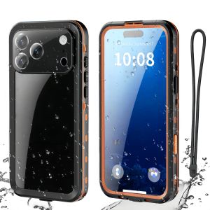 Shellbox-Compatible with iPhone 17 Pro Max /17 Pro/ Air /17 transparent shockproof and dustproof IP68 waterproof phone case