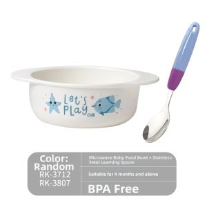 Rovco | Baby Feeding Bowl Set Microwave Safe