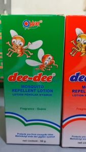 Dee Dee Mosquito Repellent Lotion 50g / Krim Lotion Losion Bayi Anak Anti Nyamuk