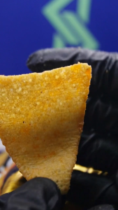 Chips Crispy Triangle Hot & Sweet Flavor - Big Size Crunchy Snack ( Big Size )