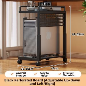 WUBUWEI | Extendable Mobile Home Storage Cart