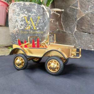Diecast Miniatur Mobil Jeep Klasik Pajangan 1 Pcs