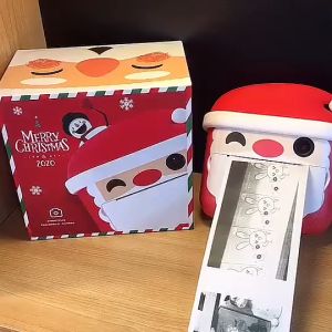 🎄XMAS SALE🌟【CHRISTMAS INSTANT CAMERA】Santa Clause Camera🌟Free 32GB SD Card🌟WIFI🌟Christmas Present🌟Gift Idea🌟Free Thermal Paper🌟Bunnyshop