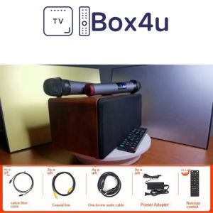N-S10 60W / N-S10 MINI 50W Family KTV Karaoke Speaker /NS10 MINI Home Karaoke Bluetooth Wireless Speaker with Mic