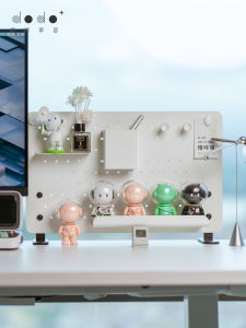 New in Stock Dodo Hole Home Countertop Wire-Wrap Board Storage Rack Storage Rack Storage Nail-Free Accessories