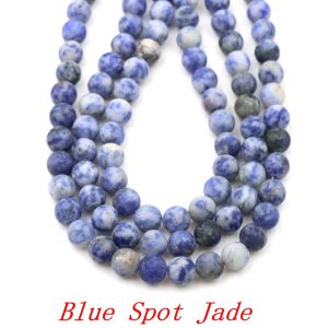 Natural Stone Dull Polish Amazonite Matte Onyx Loose Beads for Jewelry Making DIY Bracelet Necklace 4 6 8 10mm Spacer Bead 15"