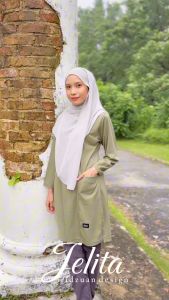 [ READY STOCK ] T-SHIRT MUSLIMAH JELITA COTTON ( 3PCS RM 90 )