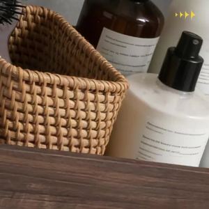 Vintage Wooden Cosmetics Tray