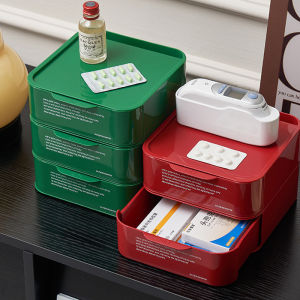 1pc Desktop Storage Drawer Tea Table Stackable Storage Box Coffee Capsule Organizer Box Cosmetics Organizer Plastic Mini Drawer