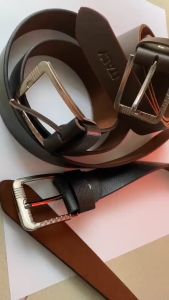 [HCM] Thắt lưng nam da pu mặt  khóa kim siêu bền thắt lưng da nam