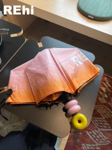 Rehi Original Elastic Umbrella Womens Sunshade UV Protection UPF50+ Rainproof Umbrella Fashionable Colorful Sun Blocking