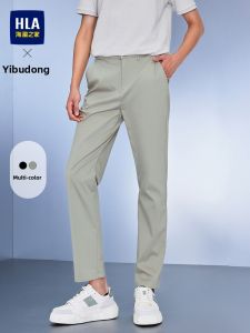 HLA | Elastic Spring Summer New Mens Trousers