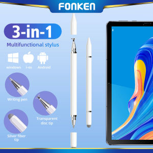 FONKEN Magnetic Adsorption 3 in 1 Universal Stylus Pen Drawing Capacitive Touch Pencil for Android Pad Tablet Smart phone