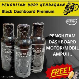 [Promo] Penghitam Body Dashboard Kendaraan Motor/Mobil Premium Permanen 60ML