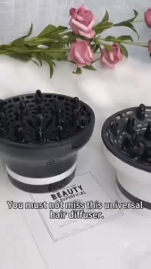 Universal Portable Hair Dryer Diffuser Adjustable Hair Diffuser Attachments for Hair Dryer
