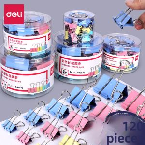 deli | Multifunctional Colored Metal File Clips