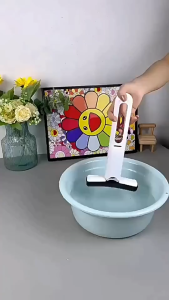 Cây lau vắt Phòng tắm nhà bếp Dụng cụ vệ sinh phòng khách - Khăn lau bọt biển thấm hút di động để bàn