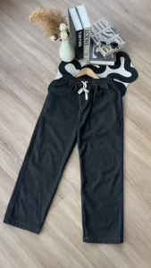 ZEKE B0056 Jeans Seluar Panjang Lelaki Mens Loose Casual Denim Fashion Vintage Casual Wide Leg Jeans Denim Pants