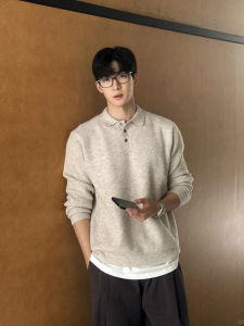 ZHUOCAN | Korean Style Old Money Aesthetic Polo Neck Sweater