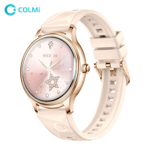 New COLMI L28 Air Ultra-thin Smartwatch 1.32 inch AMOLED Display Womens Health Management Exquisite Smart Watch For iOS Phone