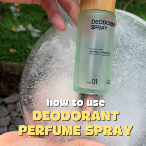 HYGR [Daydream]  Deodorant Spray Perfume Refillable Neutralise Body Odour Long Lasting Aluminium-Free Non Sticky