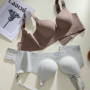 ชุดชั้นในขนาดใหญ่ สไตล์บาง หน้าอกใหญ่ แสดงหน้าอกเล็ก และป้องกันการหย่อนคล้อย ไม่มีแหวนเหล็ก ประเภทการปรับ บราสตรี