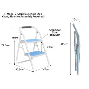 YSF | Multifunctional Thickened Folding Step Ladder 3 Steps