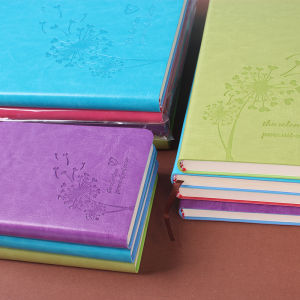 Leather Surface Note Taking Stationery A5/B5 Small Fresh Style University Student Diary Book Office Business Portable Notebook