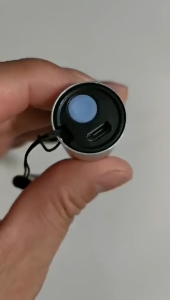 [Fashin518] Senter Mini Travel Size Tabung Portable usb Micro tipe Lampu Penerang Jalan Mini Pegangan