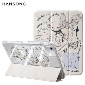 HANSONG | For ipad a16 case 11th 10th generation case 10.9 with Pencil Holder Case For ipad Air 10.9 11 M2 M3 M4 2026 Magnetic Stand cover