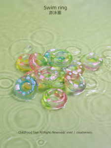 Đồ Chơi Mô Hình Trang Trí Nhà Trẻ Em Mini Swimming Ring Đồ Chơi Mô Phỏng Độc Lập Cho Trẻ Em Quà Tặng Trang Trí Nhà Giả Vờ Đồ Chơi