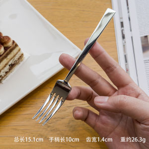 Stainless Steel Forks for Steak Pasta Fruit Dessert Children Main Dining Utensils Western Restaurant Travel Handmade Pure Color